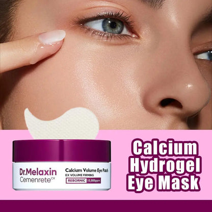 Dr.Melaxin Calcium Hydroxyapatite Hydrogel Eye Patches 60 Patches Deeply Nourishes Improves Elasticity Around The Eyes Reduces