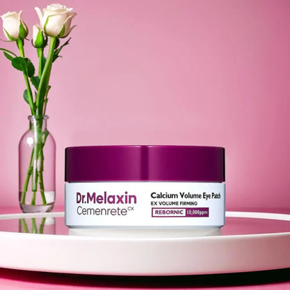 Dr.Melaxin Calcium Hydroxyapatite Hydrogel Eye Patches 60 Patches Deeply Nourishes Improves Elasticity Around The Eyes Reduces