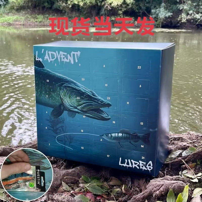 Parker L'ADVENT'LURES Christmas fishhook Blind Box arrives at Calendar Fishing